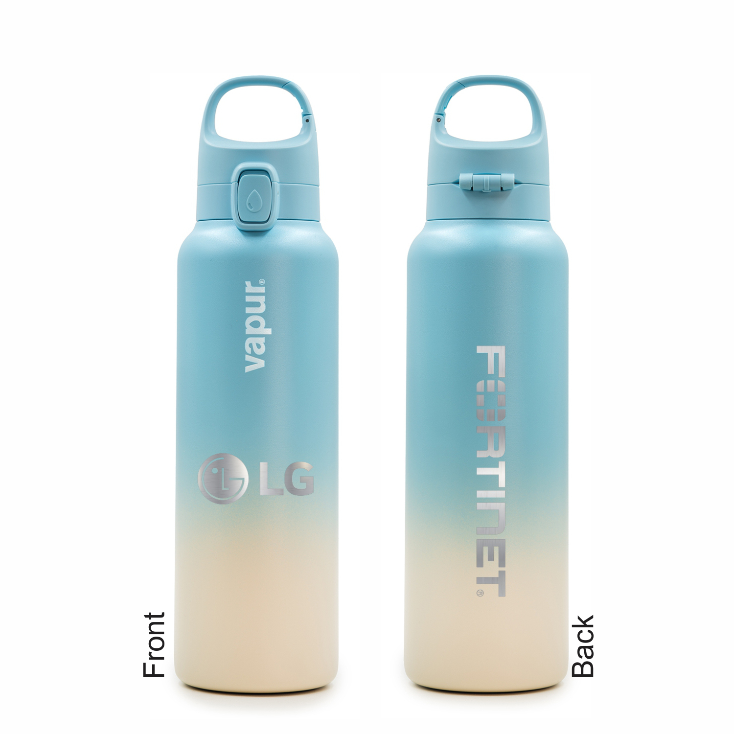 Vapur® Chill 20oz Insulated Water Bottle Seaside Blue 4