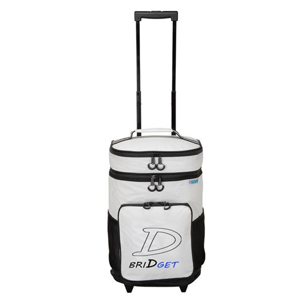 30-Can Suitcase Rolling Cooler Bag 3