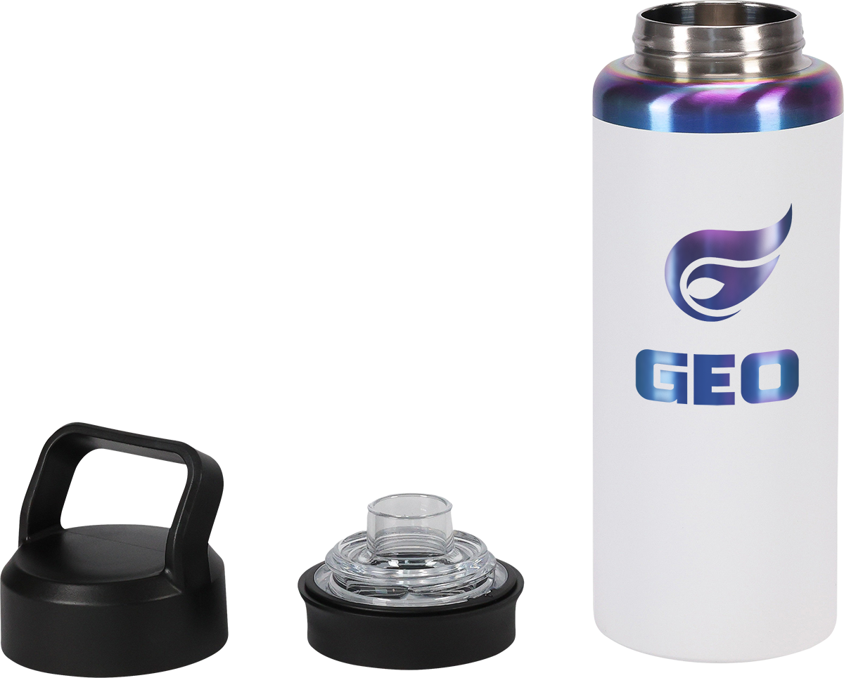 28oz Urban Peak® Dual Top RB Water Bottle 7