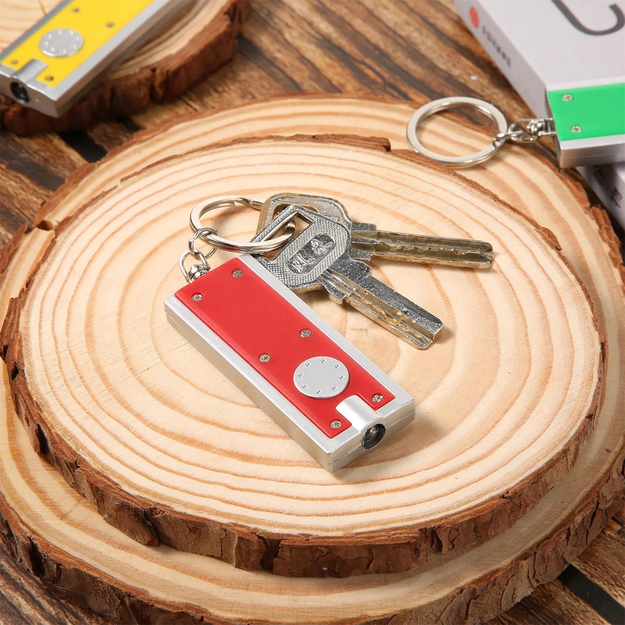 Compact & Powerful ABS LED Keychain Flashlight for Everyday 7