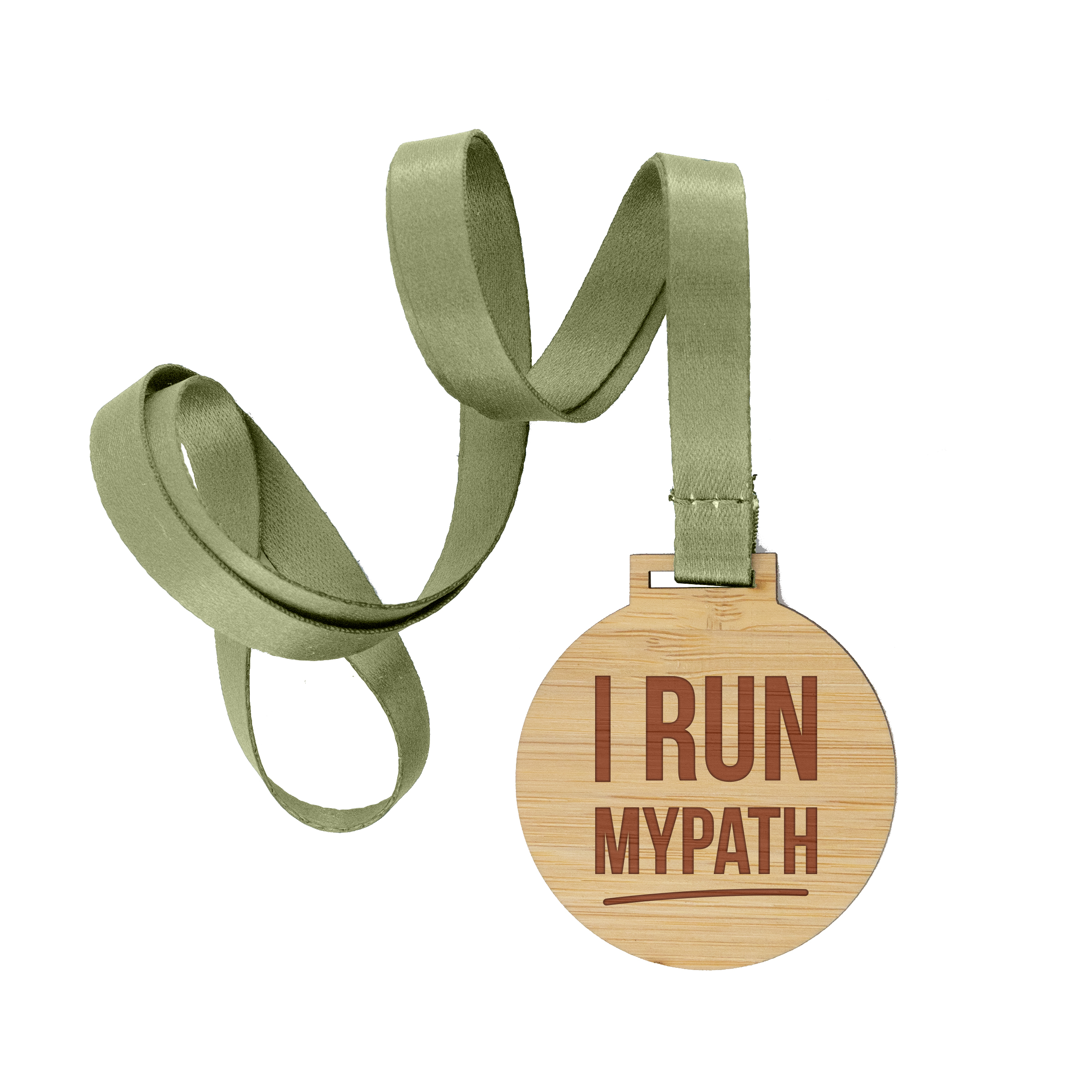 Custom Bamboo Medals Engraved (2.5") 5