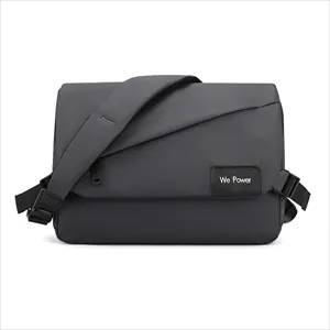 Unisex Waterproof Messenger Bag Sleek Design 11