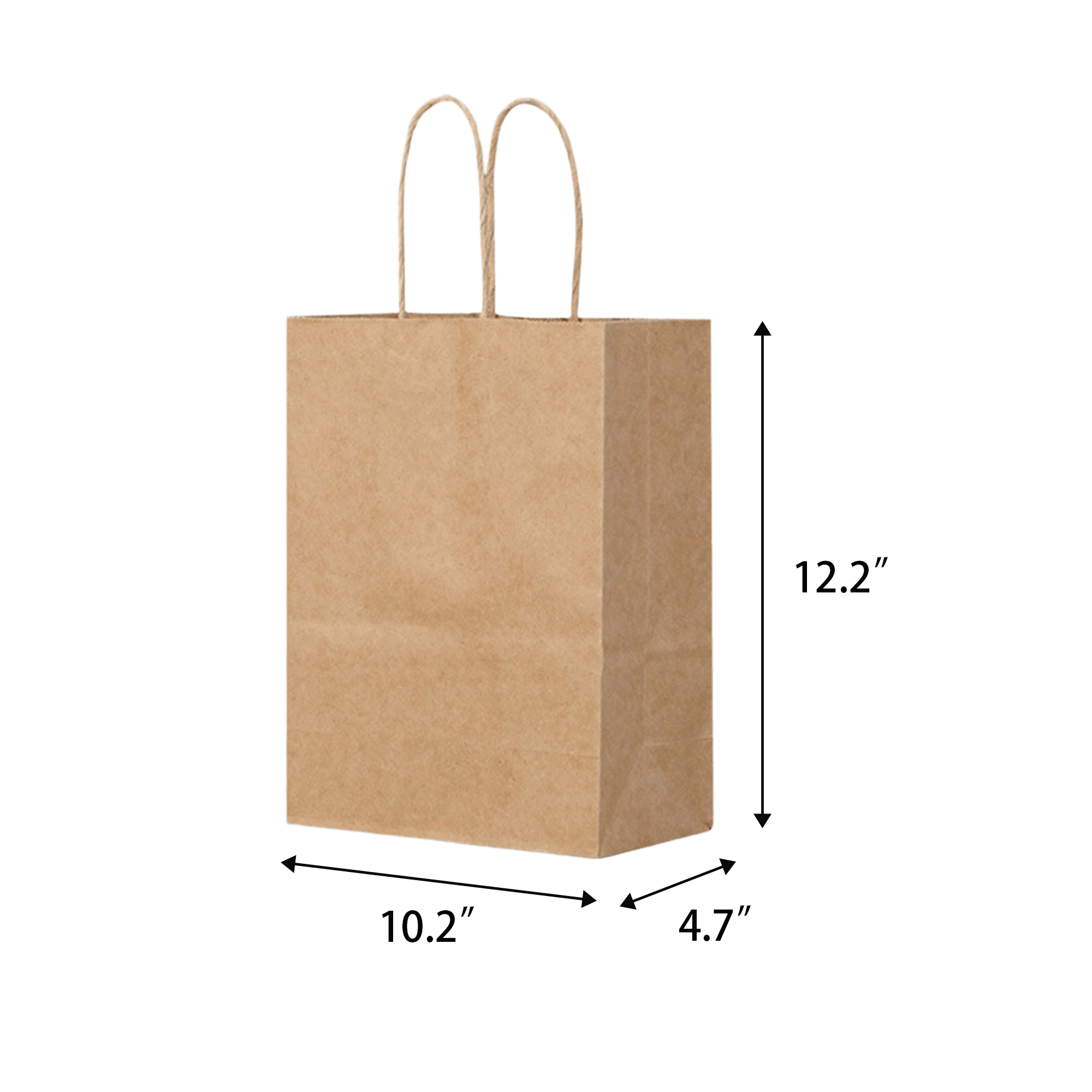 Recyclable Kraft Paper Handbag 4