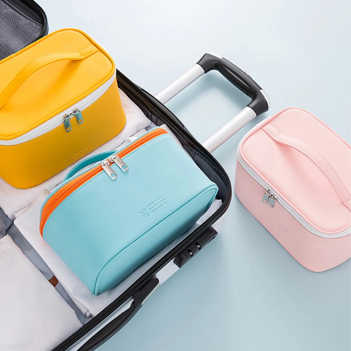 Large Capacity Portable Multifunctional Travel Cosmetic Bag 5