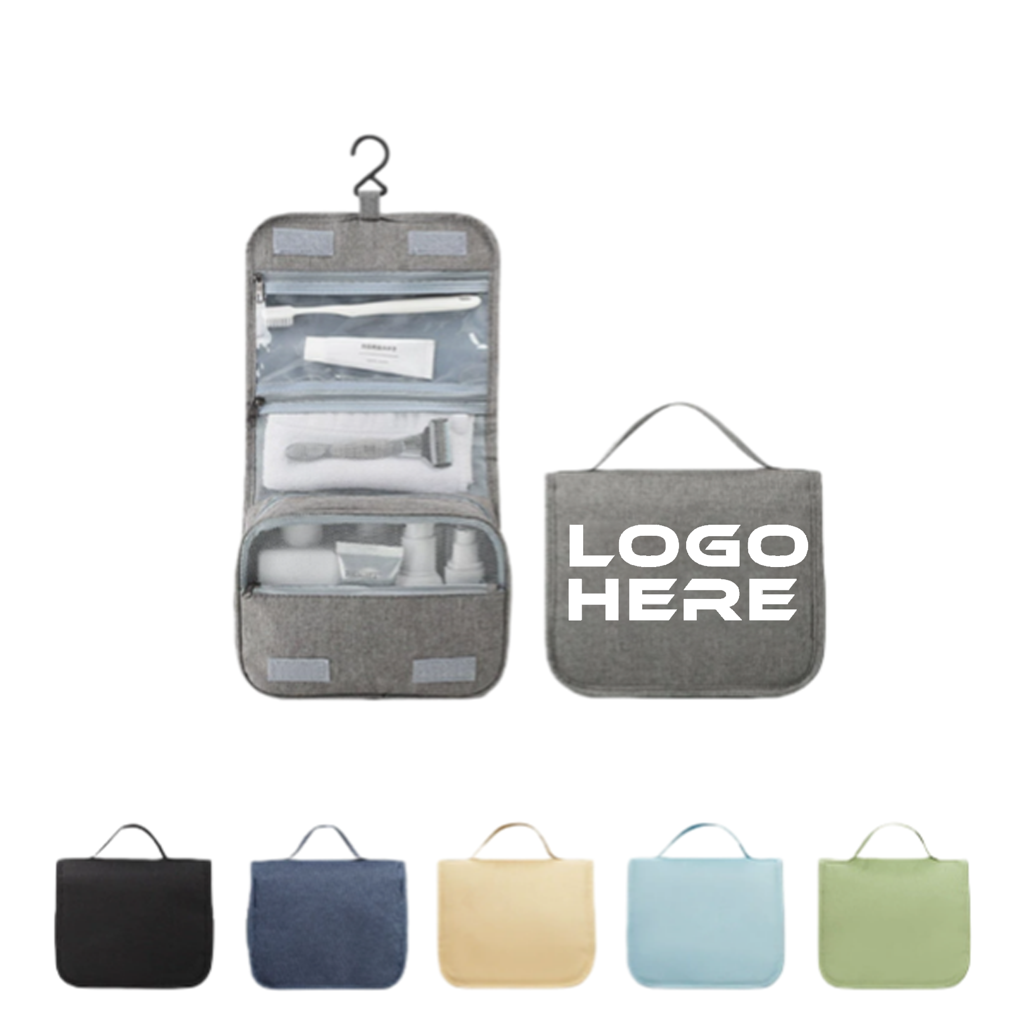 Water-Resistant Makeup Cosmetic Bag 1