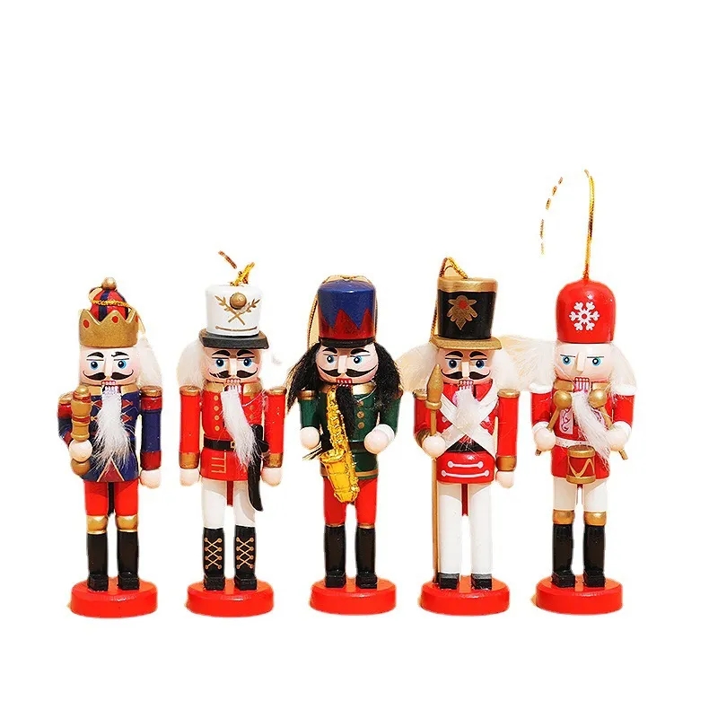 4.92" Nutcracker Christmas Wooden Ornaments 5