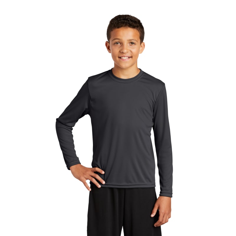 Sport-Tek Youth Long Sleeve PosiCharge Competitor Tee. 21