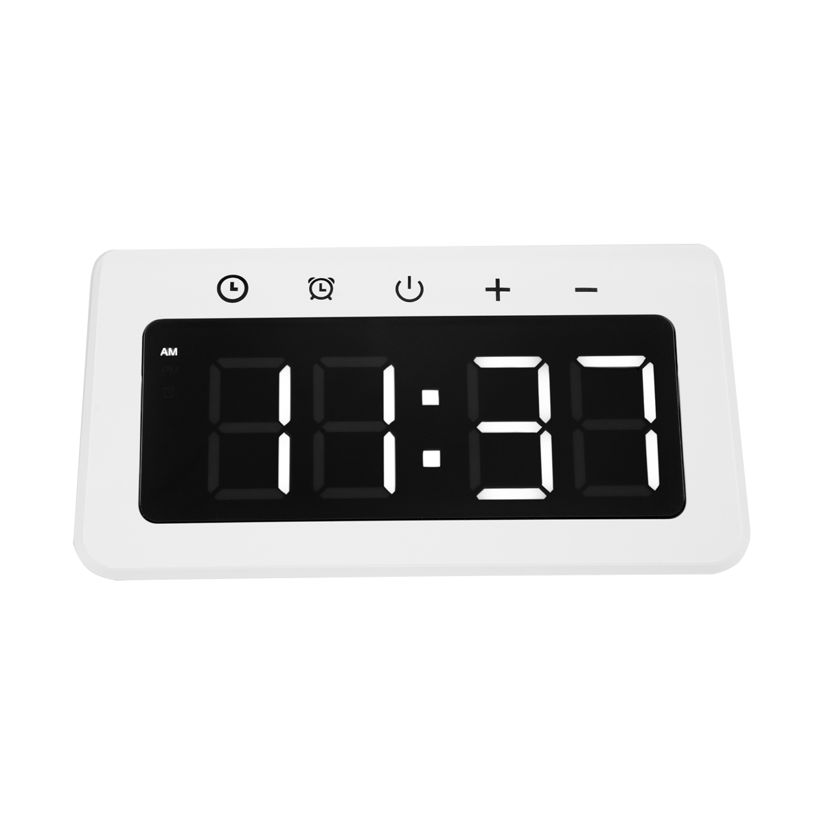 15W Light-Up Wireless Charger Alarm Clock 2