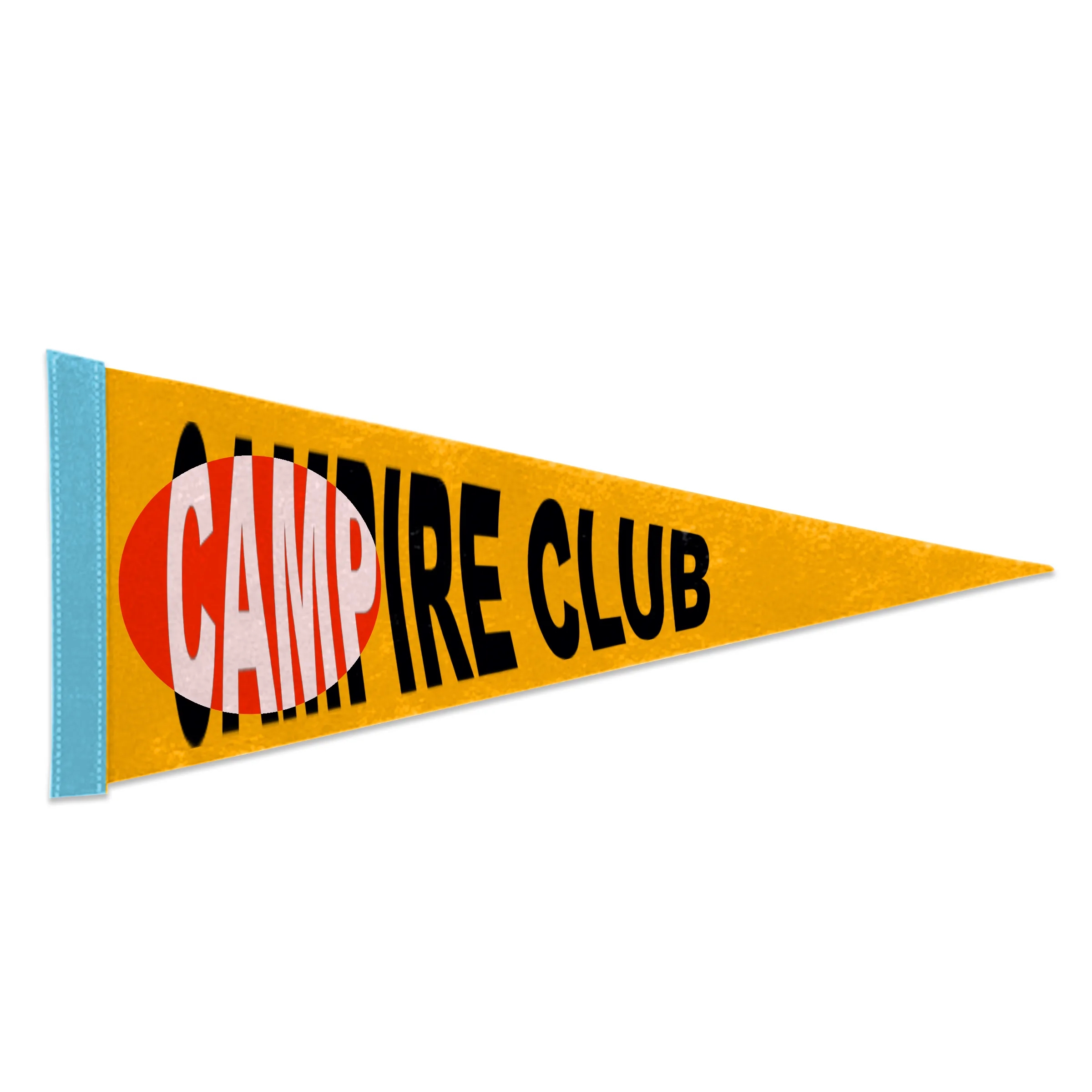12"x30" Custom Full Color Printed Felt Pennant 3