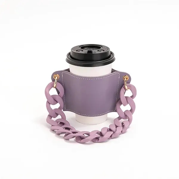 PU Chain Cup Sleeve 15