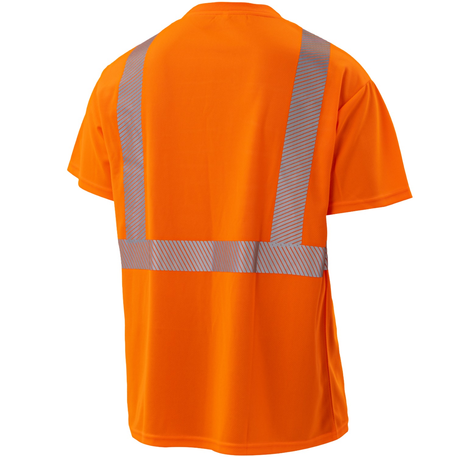 3.8 oz. Polyester Class 2 Segmented Tape Safety T-Shirt with Pocket 5