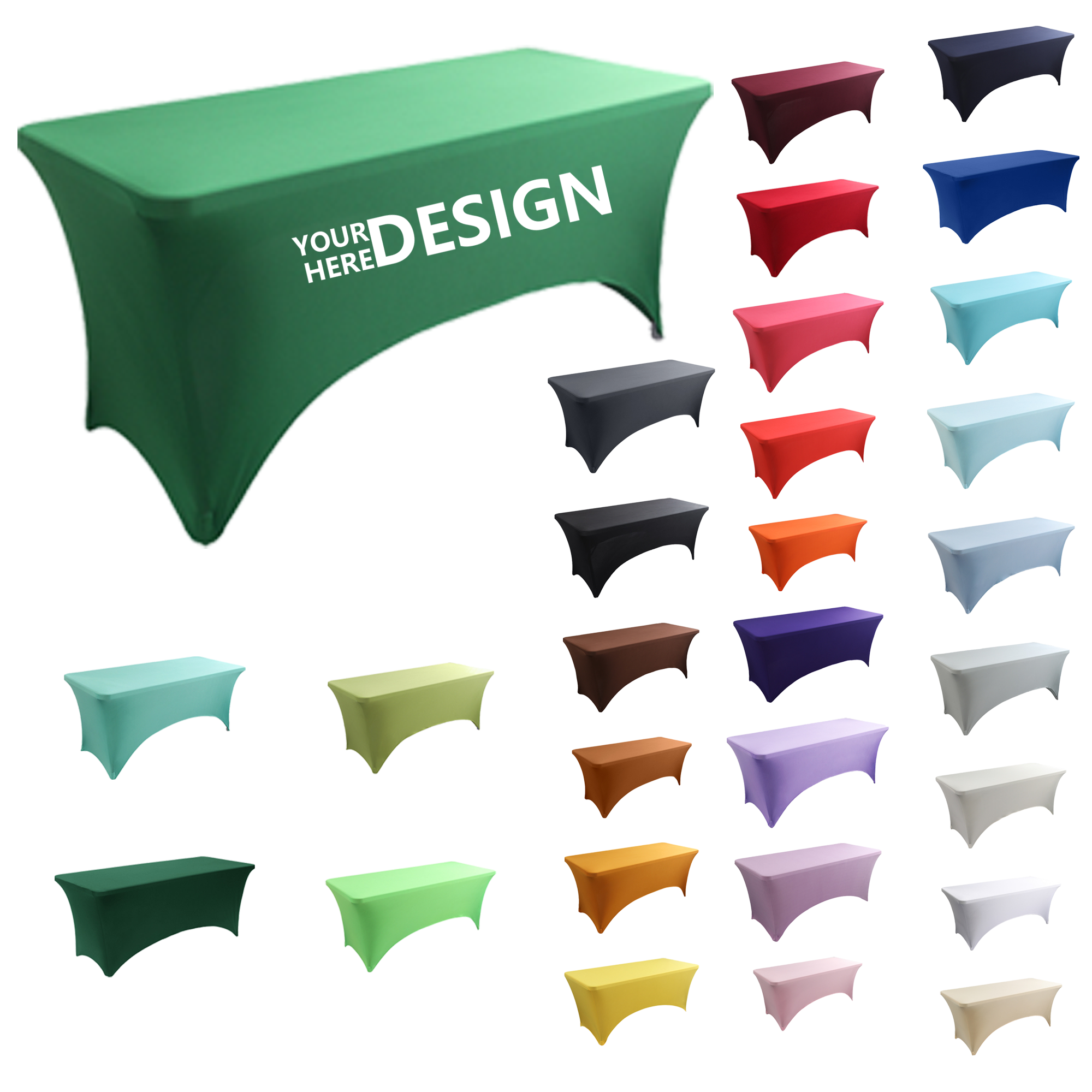 Polyester Square Tablecloth with Enhanced Thickness 19