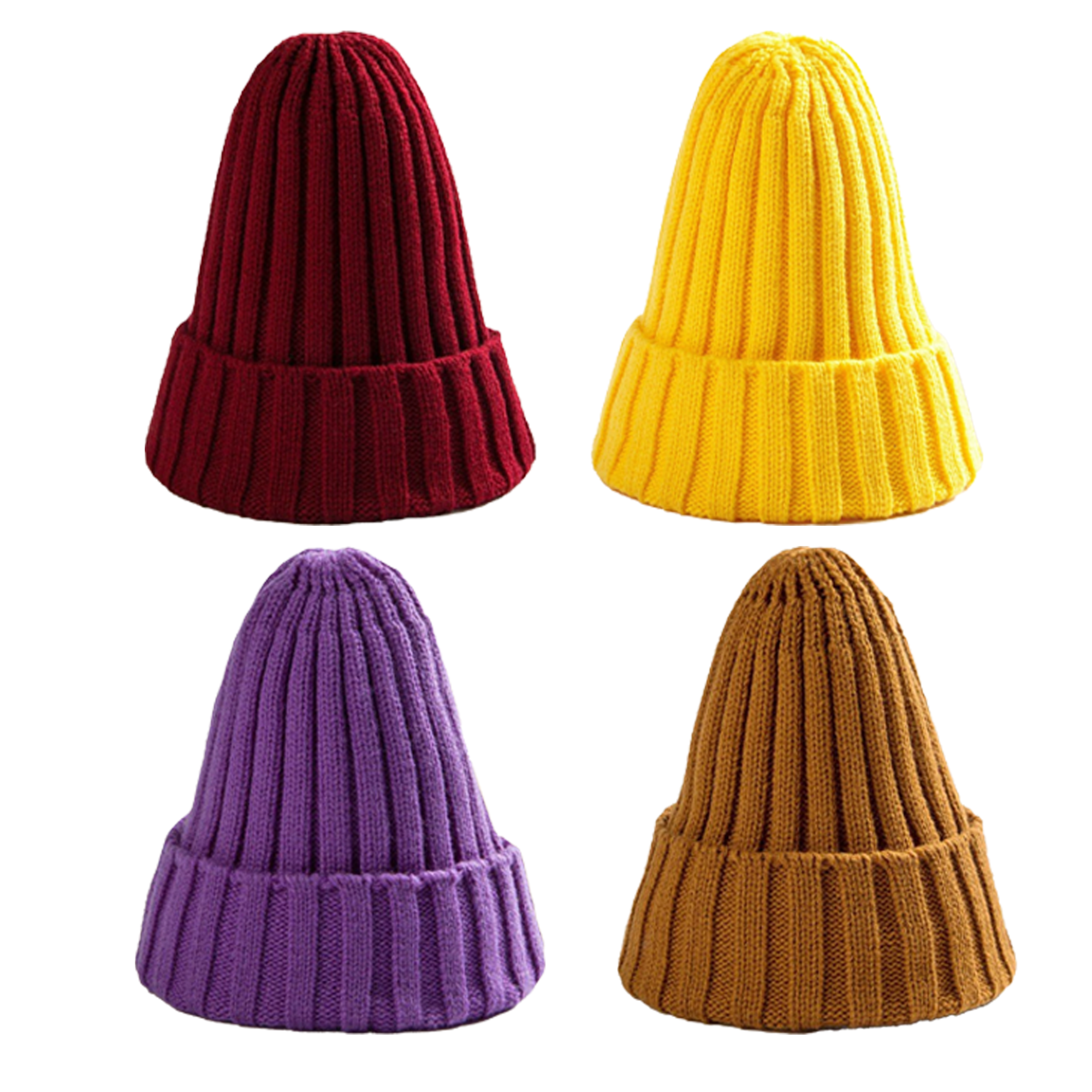 Autumn and Winter Versatile Warm Knitted Hat 4