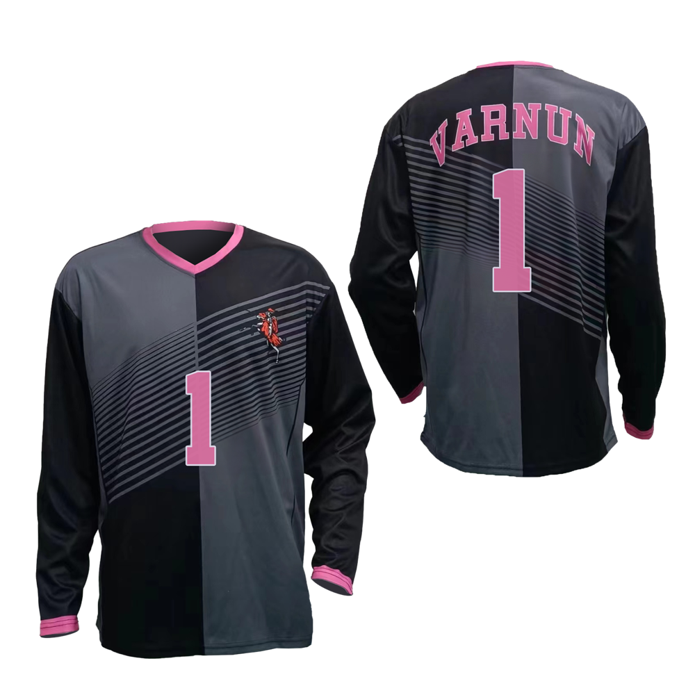 Men's Soccer Crew LS Pinhole Mesh Jersey 2