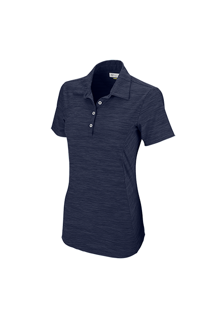 Women's Greg Norman Play Dry® Heather Solid Polo 5