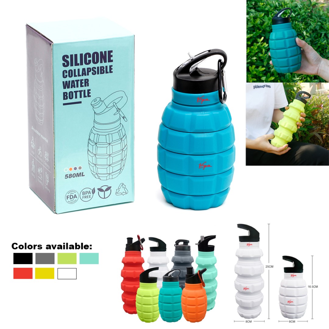 Grenade Foldable Water Bottle - 20 oz 2