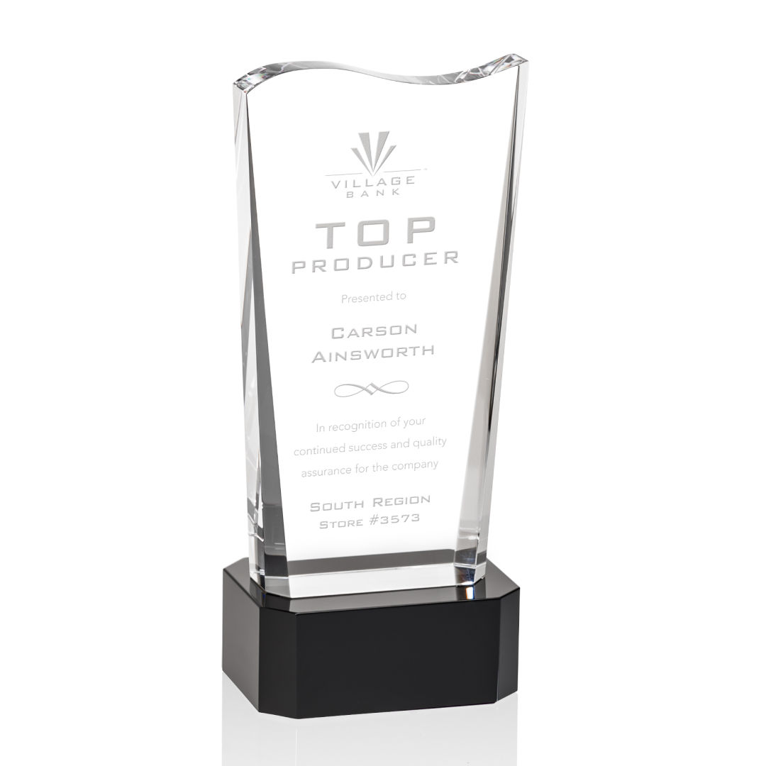 Violetta Award on Base - Black