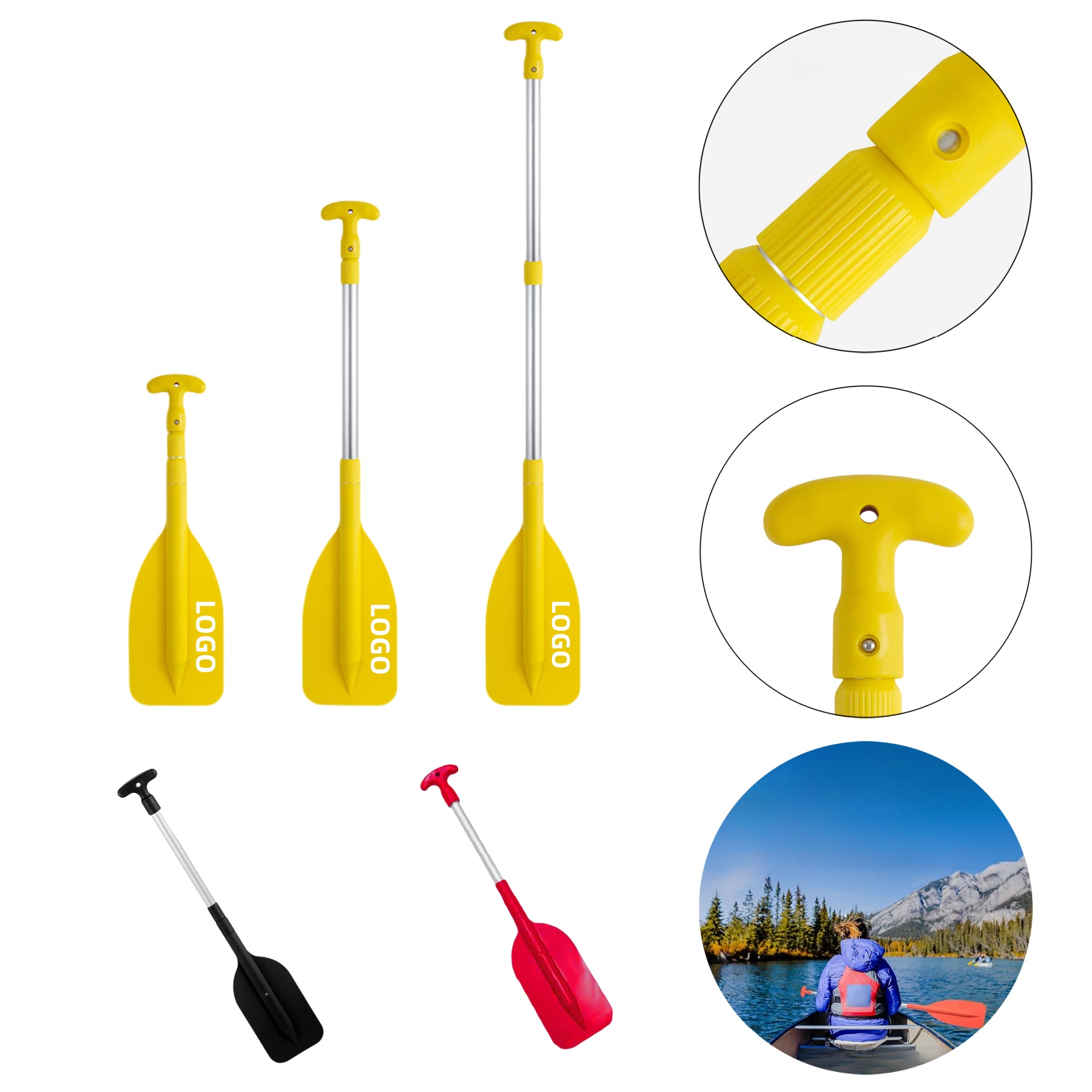 Telescoping Emergency Paddle 4
