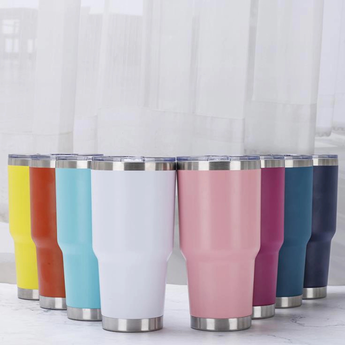 30oz Insulated Tumbler With Lids 3