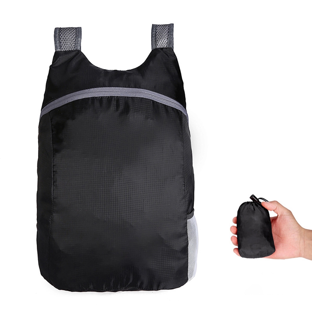 Lightweight Breathable Foldable Travel Packable Backpack 9