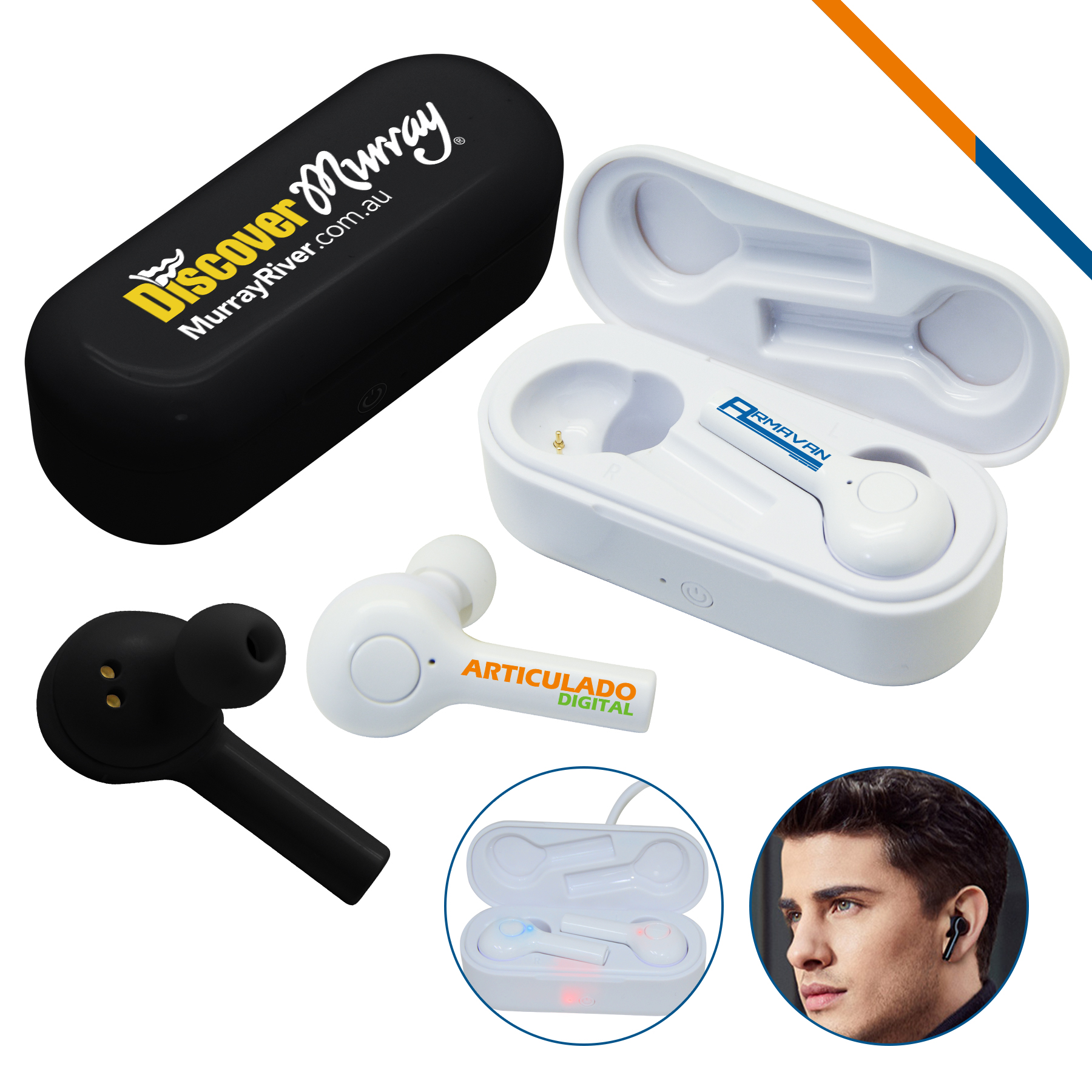 Moses Bluetooth Earbuds 2