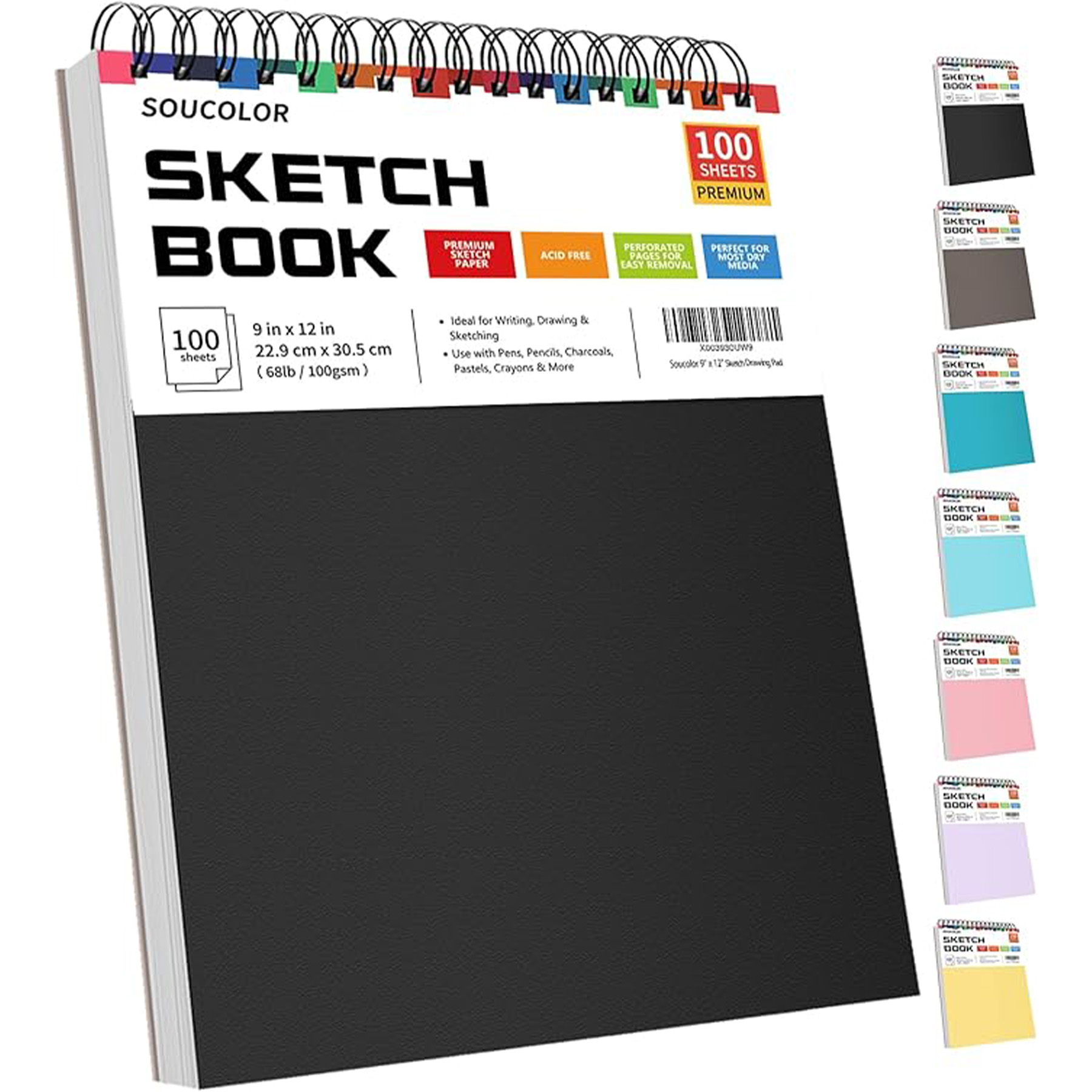 Writing And Drawing Spiral Bound Sketchbook 8