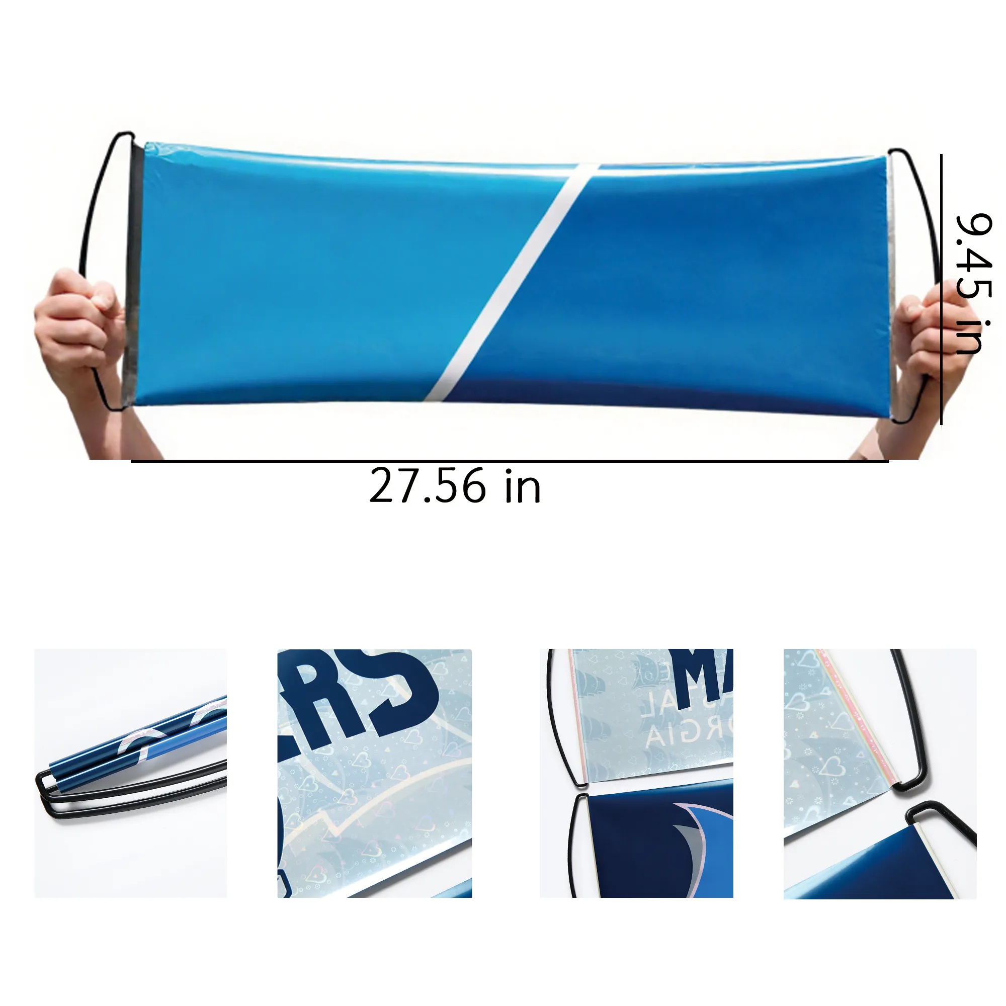Cheering Retractable Hand Roll Banners 3