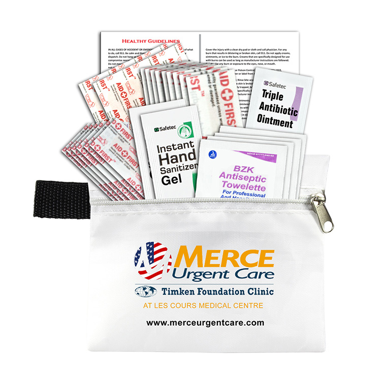 "Altair" 26 Piece First Aid Kit in Zipper Pouch 6