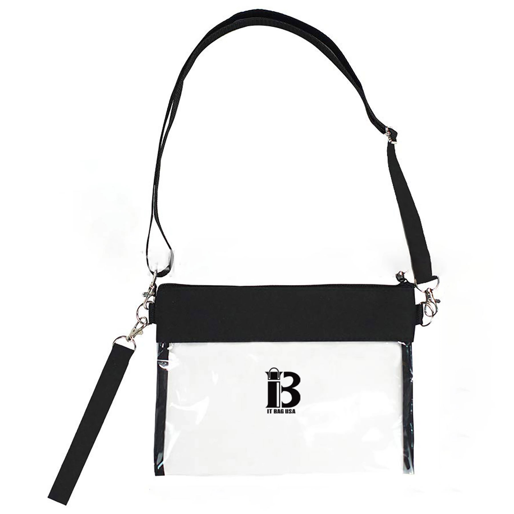 Clear Pu Leather Concert Bag 1