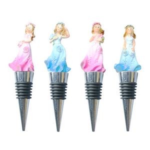 Charming 4 Piece Princess Wine Stopper Set 1