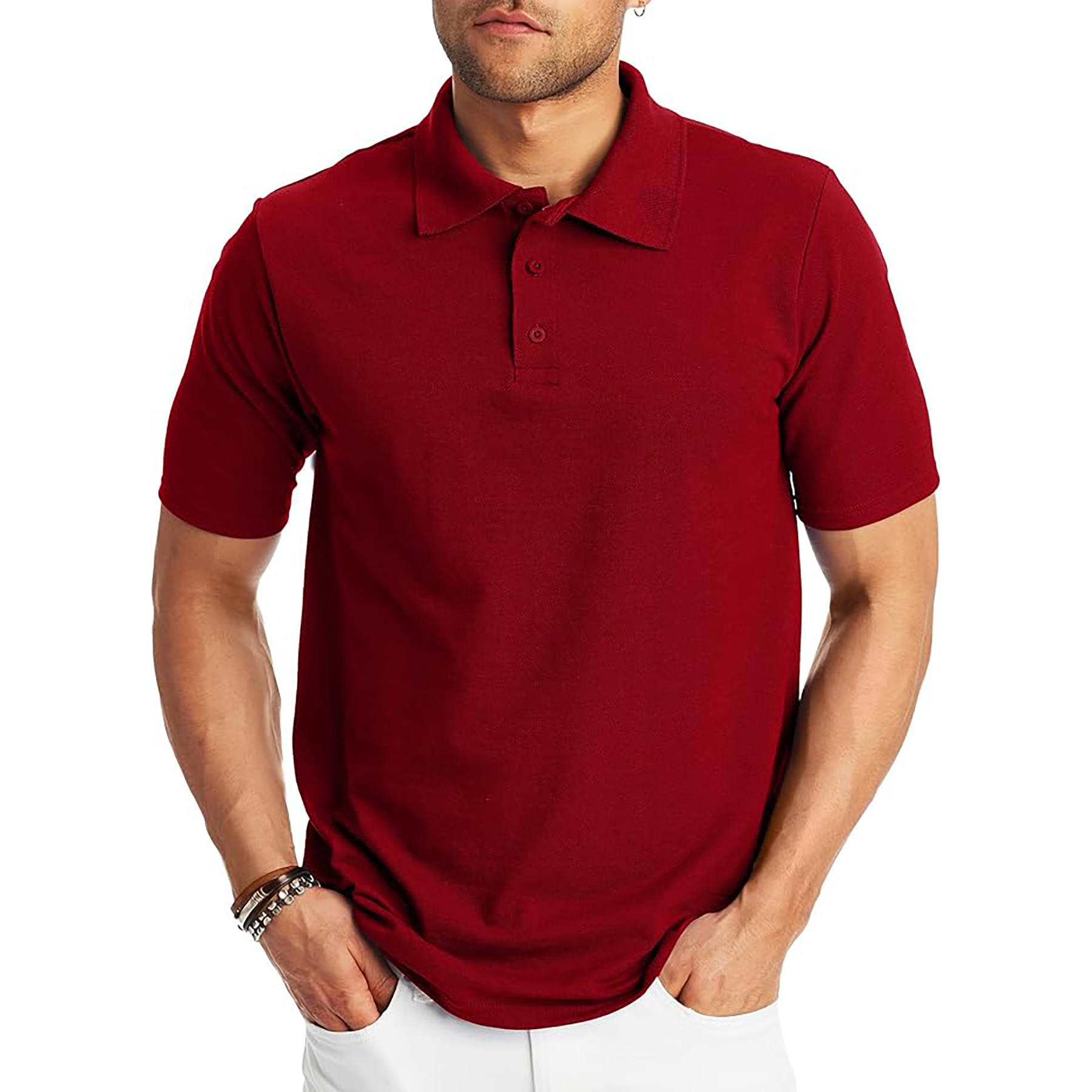 Men's Short Sleeve Polo Shirt 9