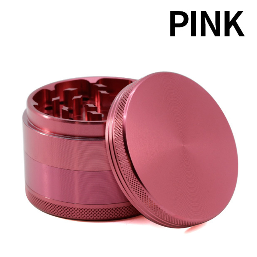 Premium Aluminum Alloy Herb Grinder – 2.45" 4-Piece Metal Design with Pollen Catcher 10