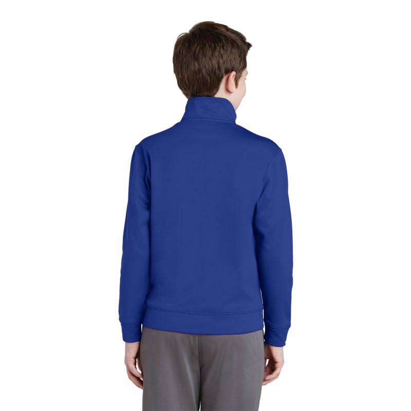 Sport-Tek Youth Sport-Wick Fleece Full-Zip Jacket. 30