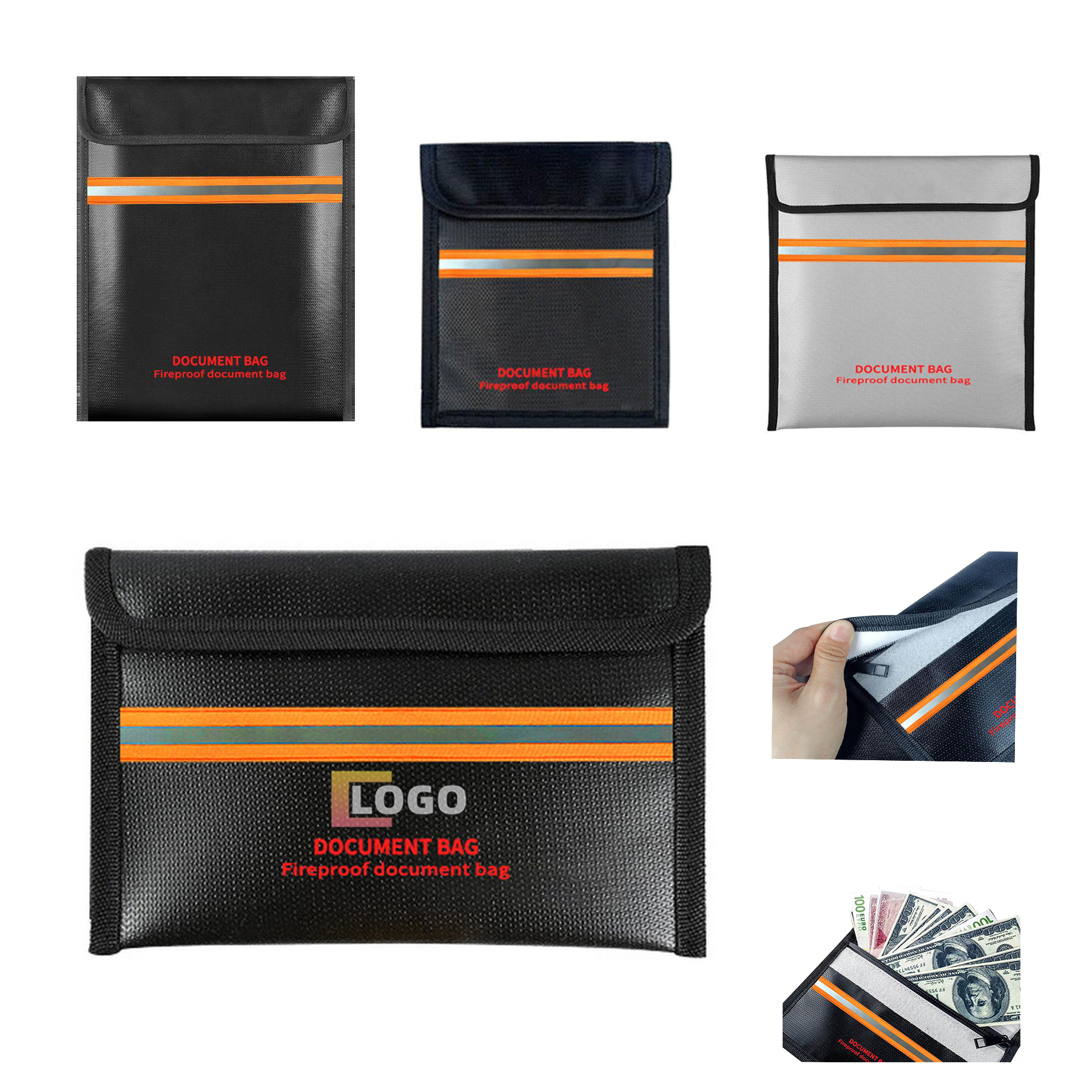 Fireproof Business Document Bag 2