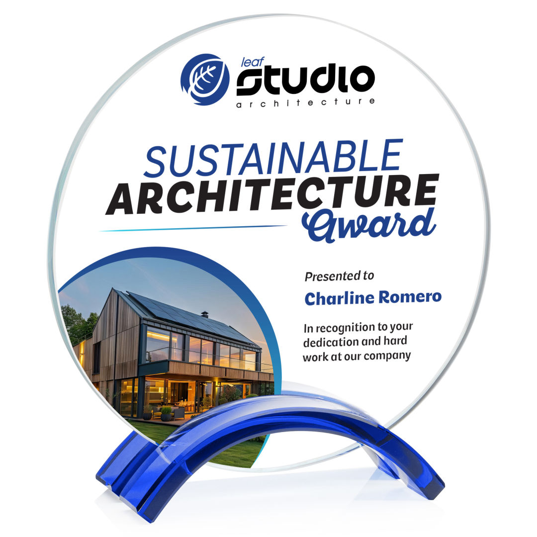 Holton VividPrint™ Award - Blue 11