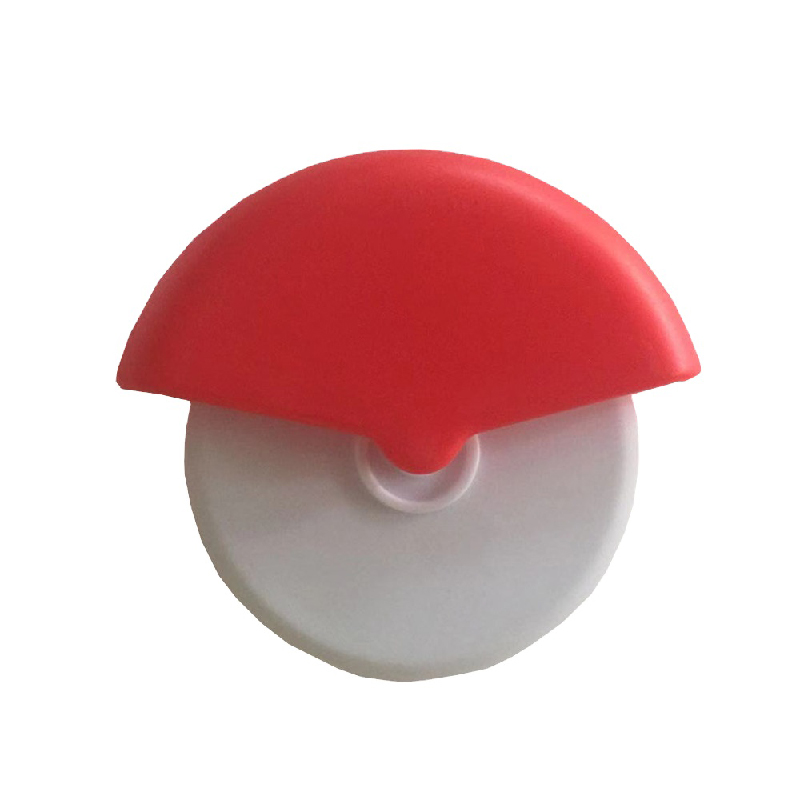 Plastic Pizza Cutter with Round Rolling Blade 3