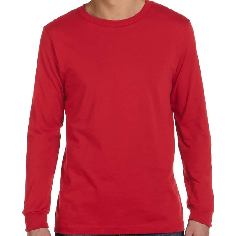 Bella Mens Jersey Long-Sleeve T-Shirt 49