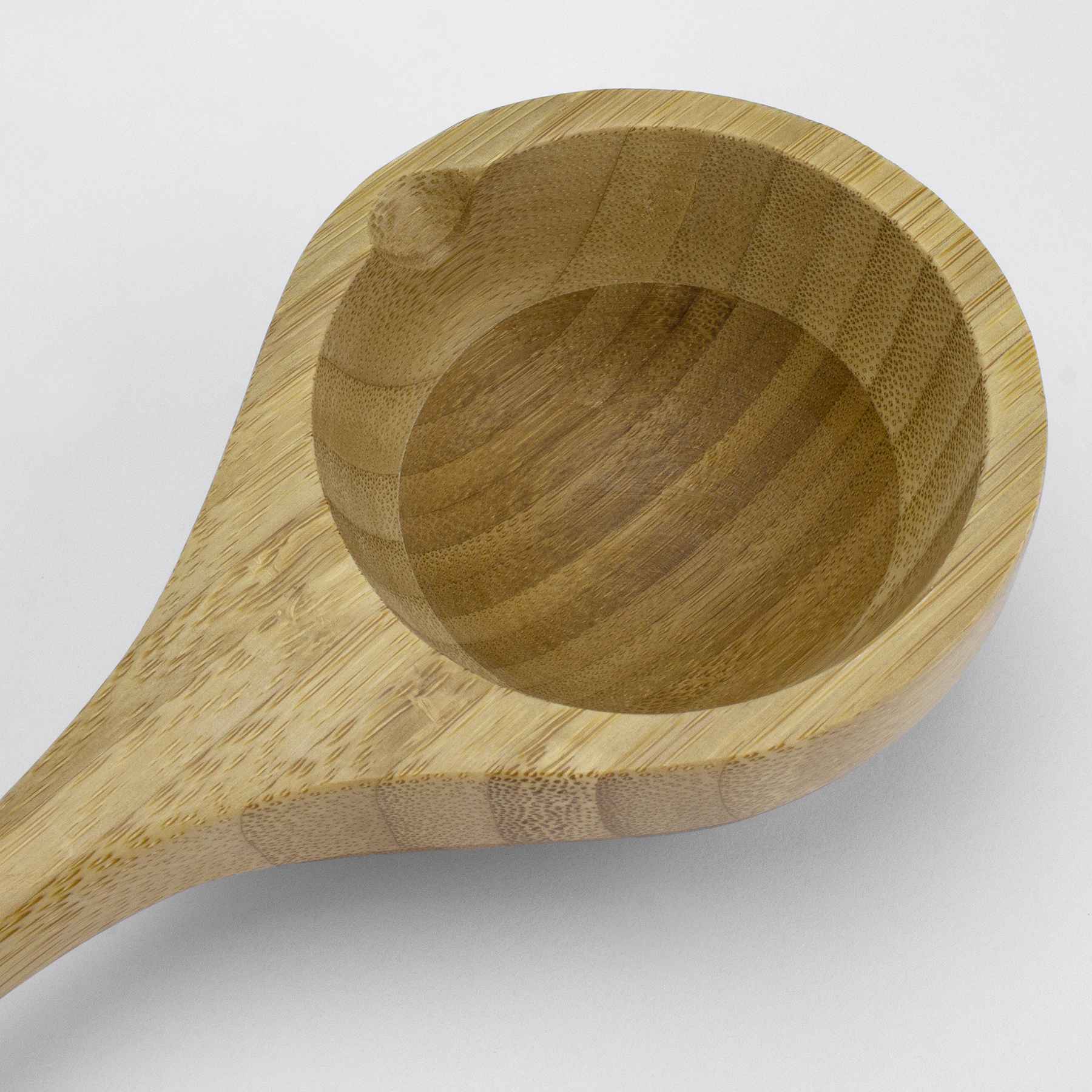 14" Bamboo Ladle Lambootensil 4