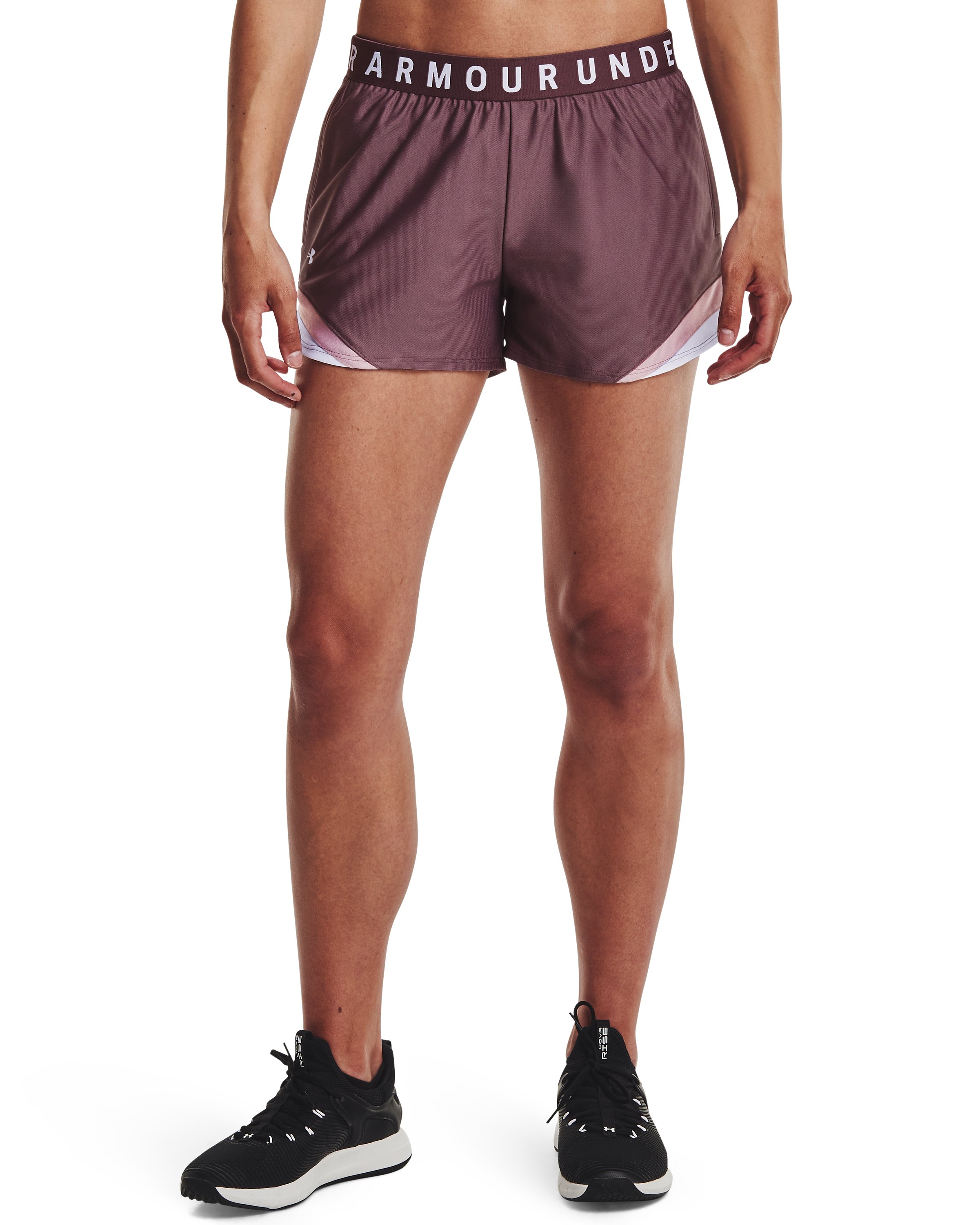UA Play Up Tri Color Women's 3 Shorts 5