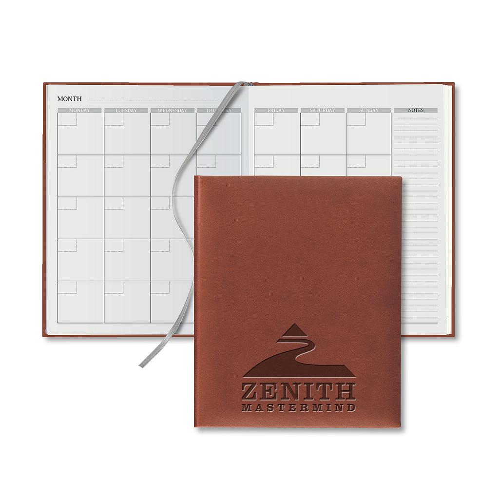 Castelli Tucson Grande Desk White Page Perpetual Monthly Diary 2