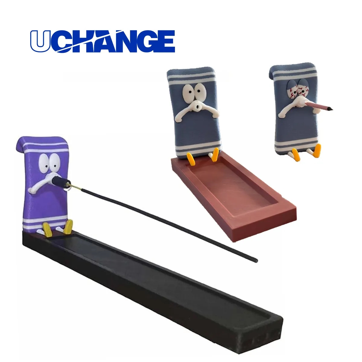 Novelty Incense Holder With Ash Catch Tray 6
