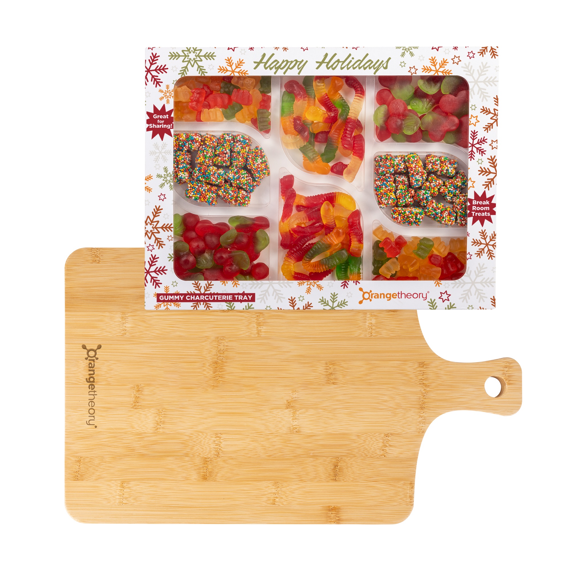Gummy Charcuterie Tray with Bamboo Board 1