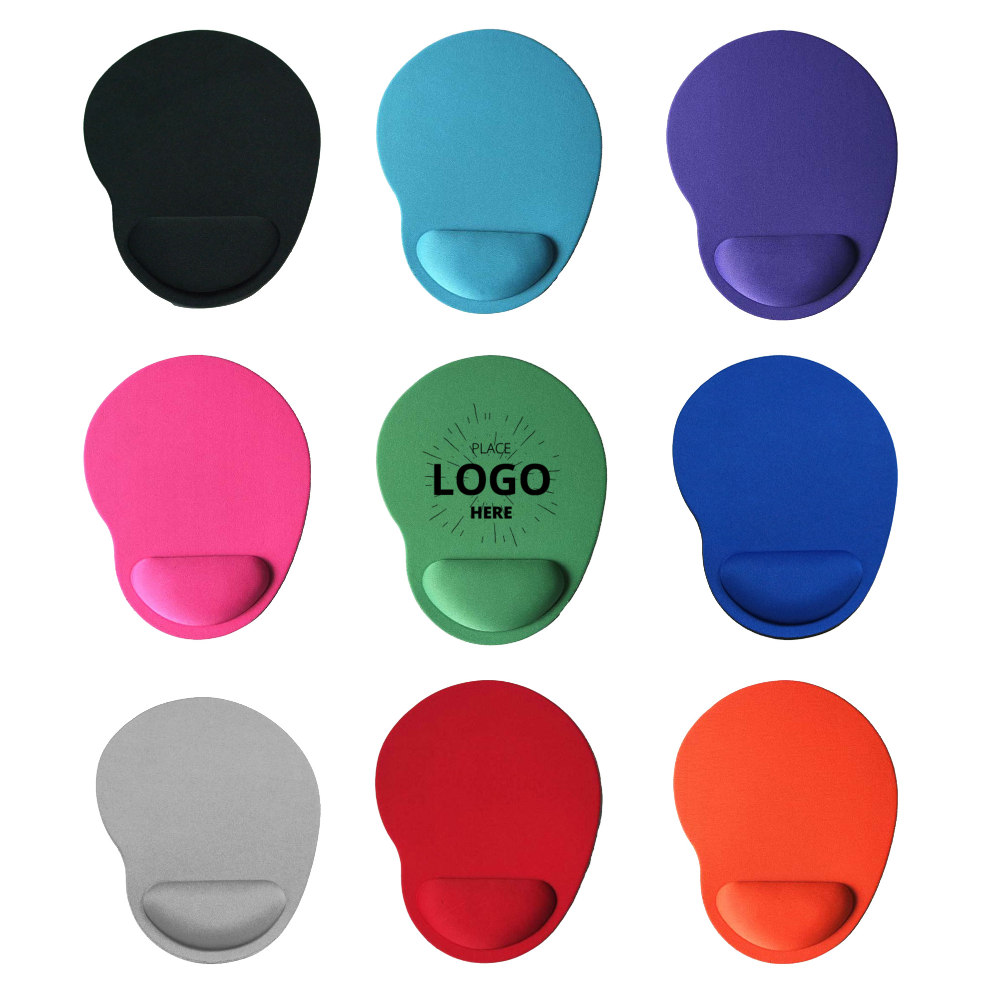 Customizable Colorful Wrist Rest Mouse Pad 3