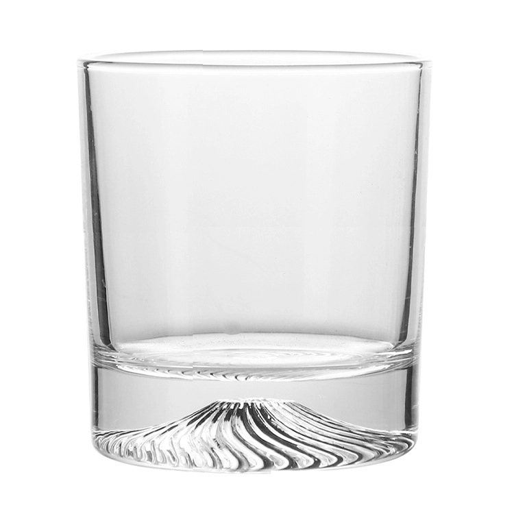 8.8 oz Unique Bottom Design Wine Glass Whiskey Cups 5
