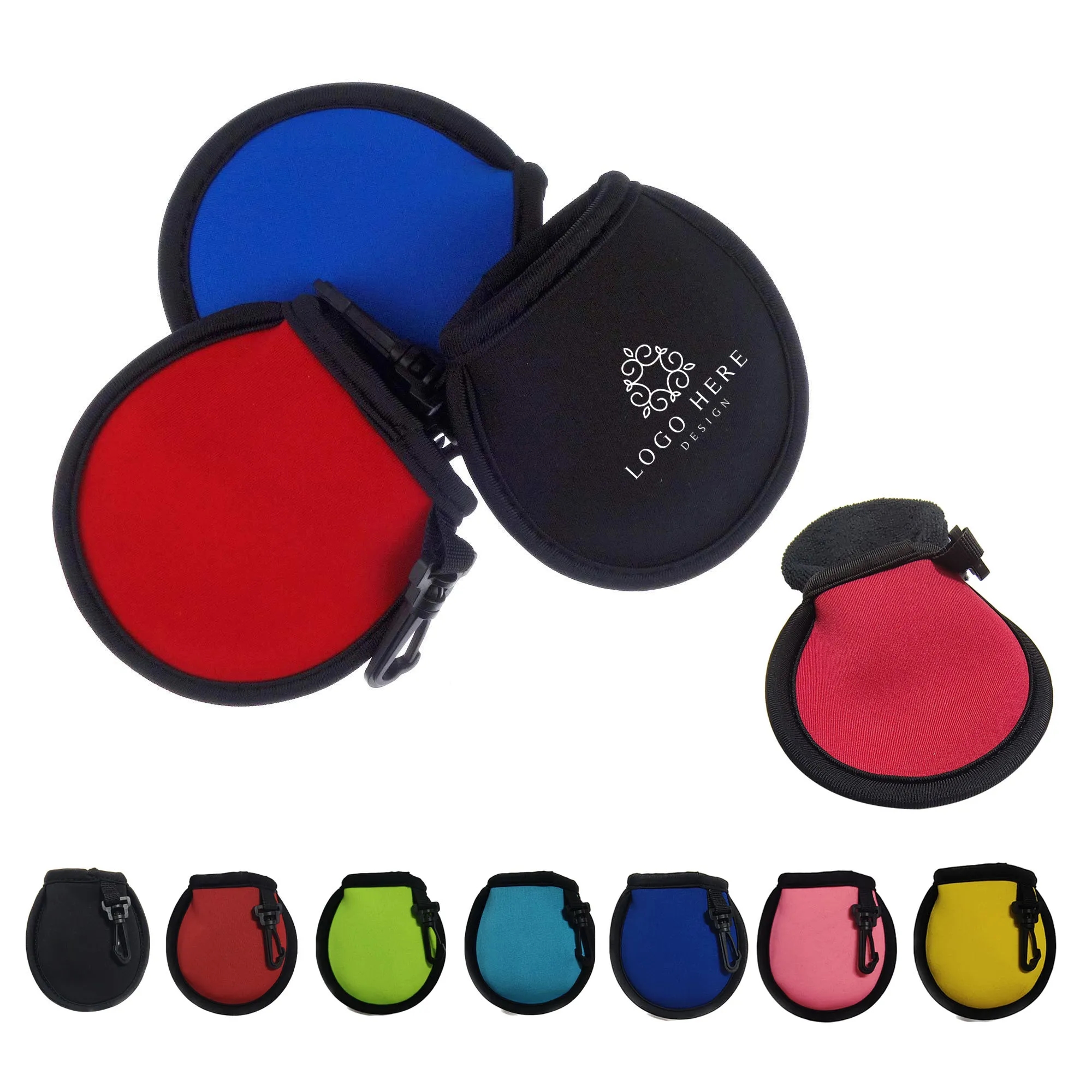 Portable Golf Ball Washer Cleaner Pouch 4