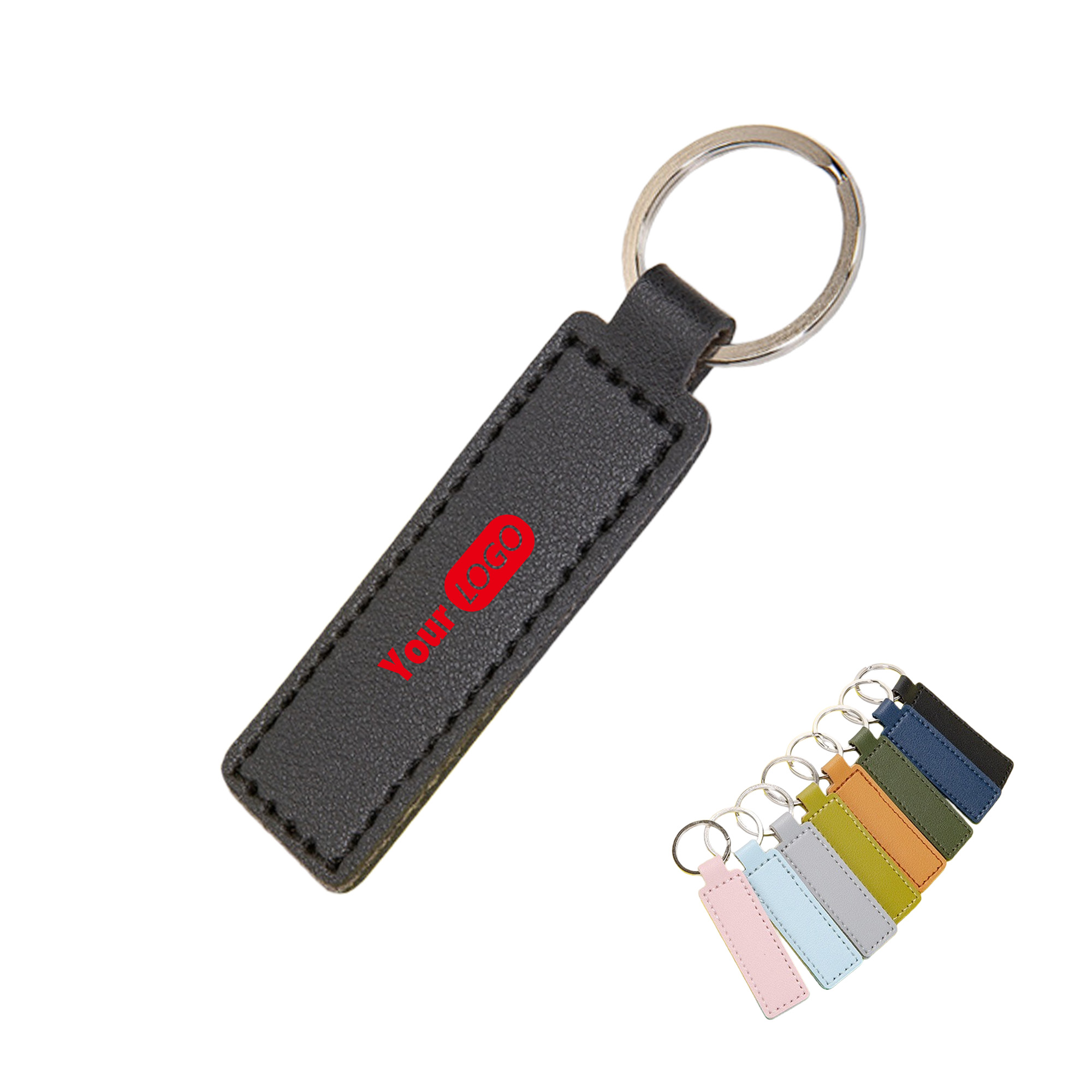 Personalized Leather Keychain 2