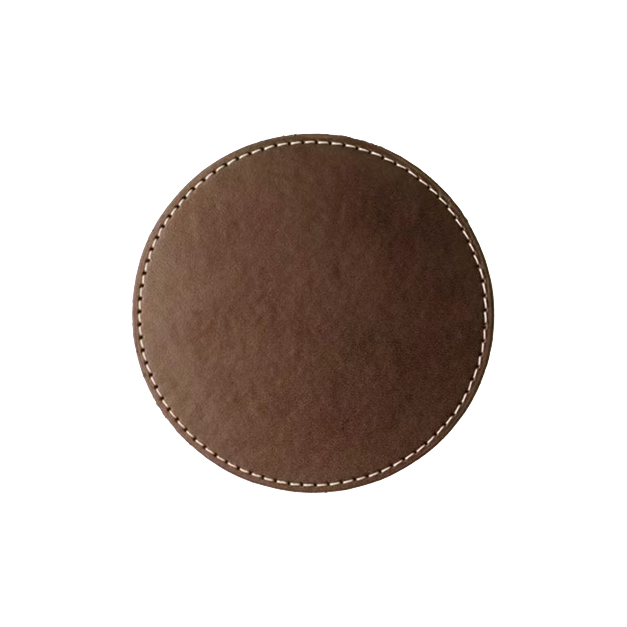 Round PU Leather Cup Mat 5