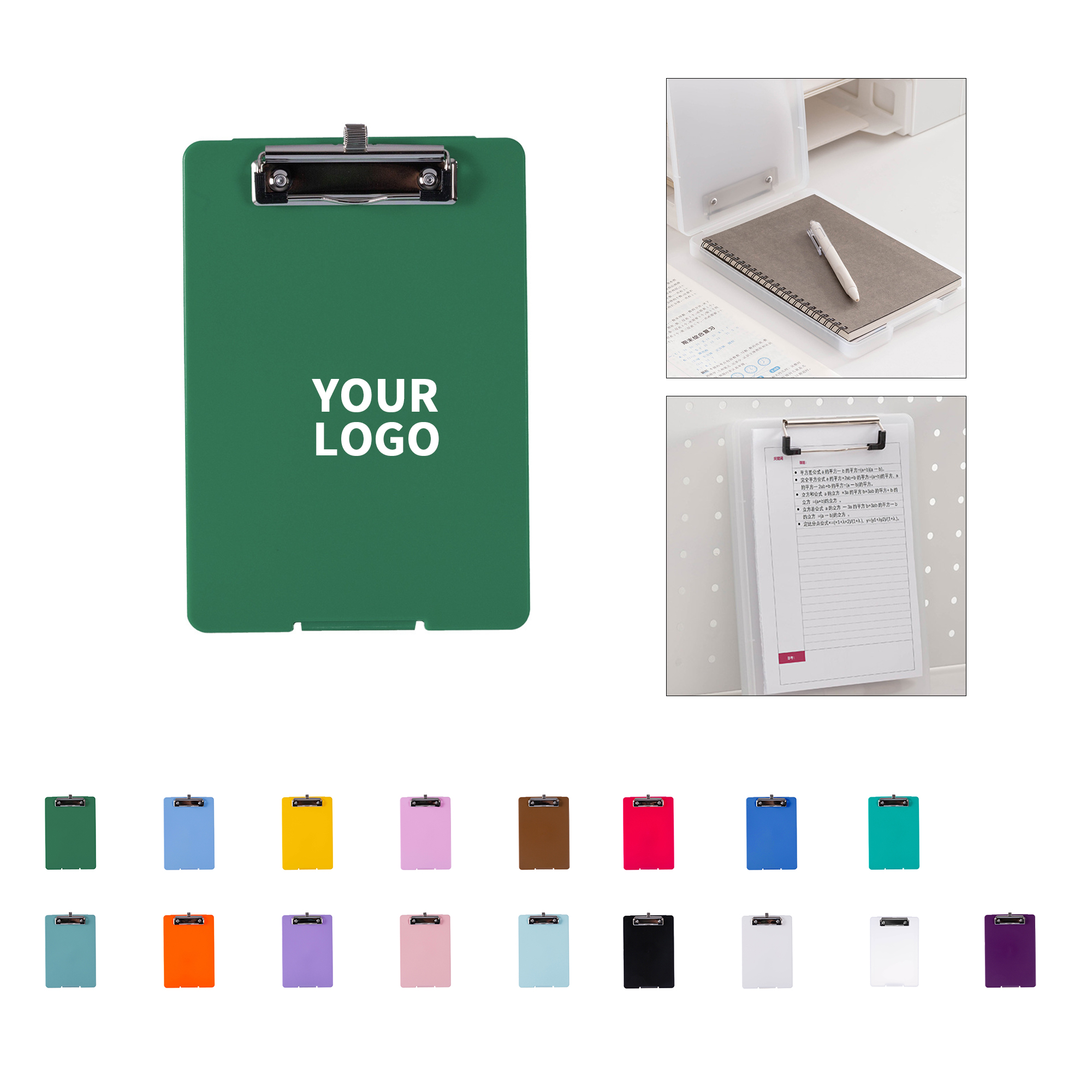 Poly Clipboard Folder With Metal Clip 6