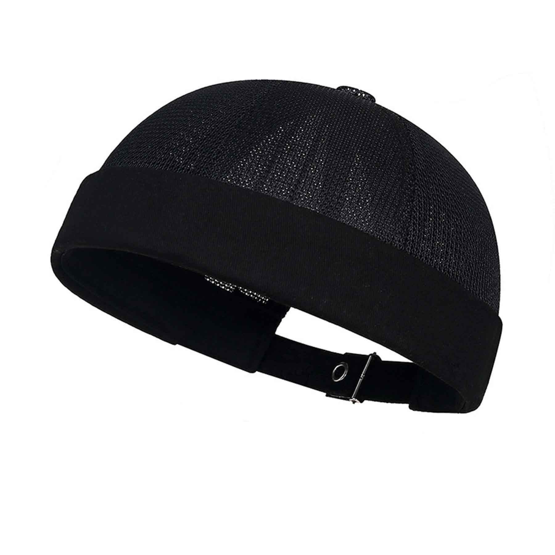 Summer Breathable Mesh Docker Brimless Skull Cap 7