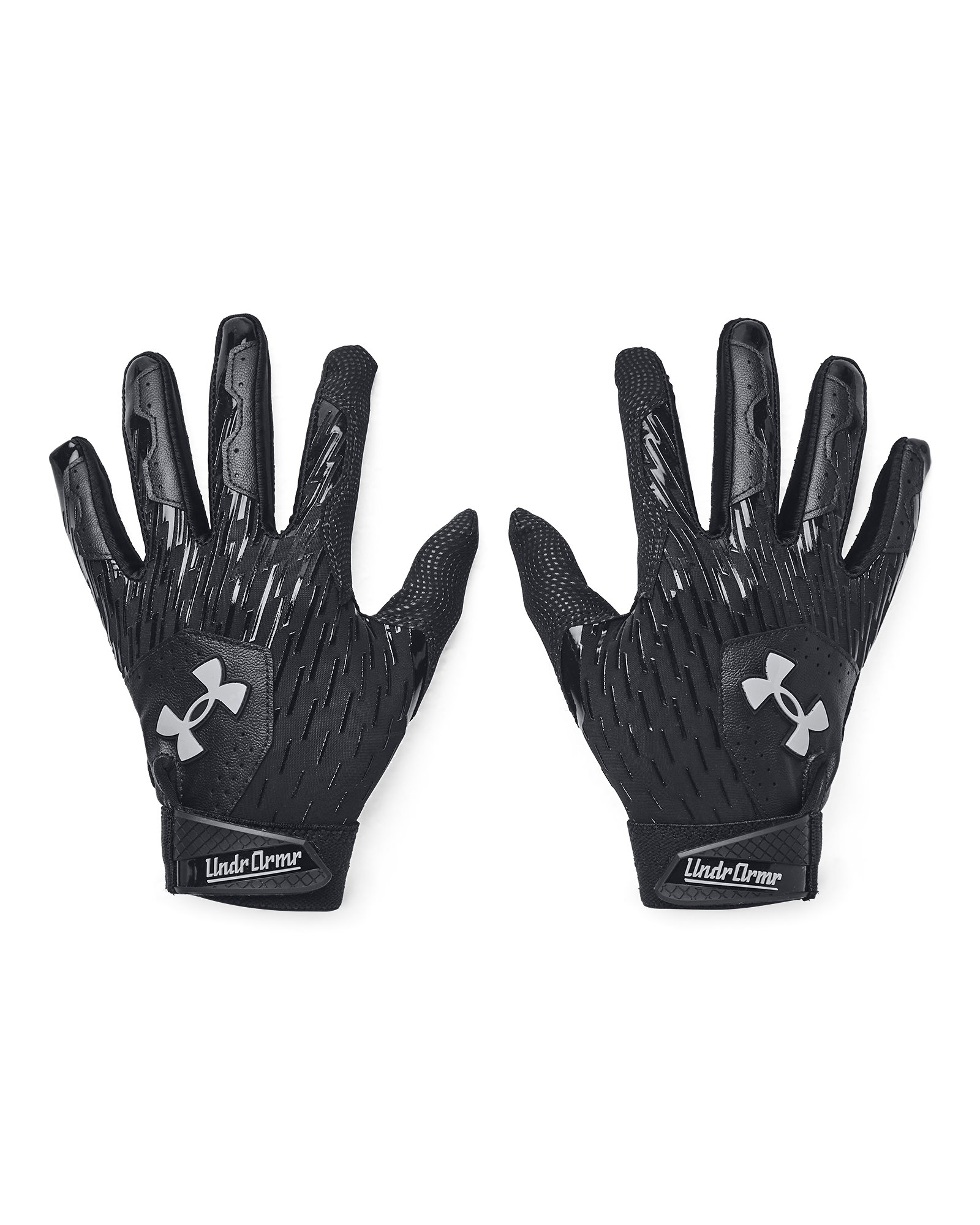UA Clean Up Boys' Batting Gloves 5